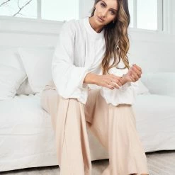 Main St Rock Pants - Beige CLOTHING