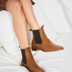 Verali Harper Boots - Tan Softee