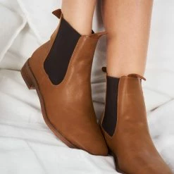 Verali Harper Boots - Tan Softee
