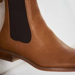 Verali Harper Boots - Tan Softee