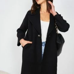 Sunny Girl Fireplace Coat - Black CLOTHING 10 Sunny Girl Fireplace Coat - Black CLOTHING