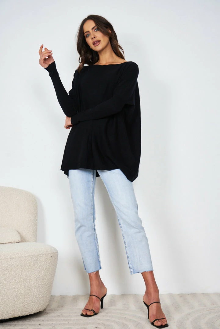 Trendy Gallery Tamia Knit - Black 5 Trendy Gallery Tamia Knit - Black