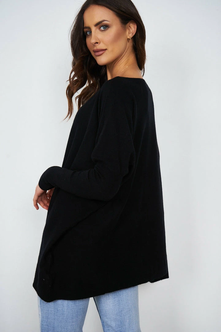 Trendy Gallery Tamia Knit - Black 4 Trendy Gallery Tamia Knit - Black