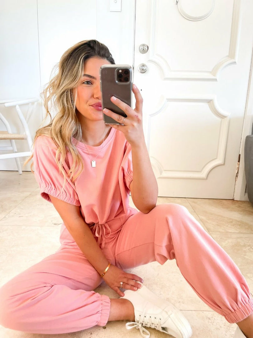 Evermore Fashion Ethna Pants - Pink CLOTHING 5 Evermore Fashion Ethna Pants - Pink CLOTHING