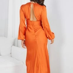Wild Ginger Evynne Dress - Orange CLOTHING
