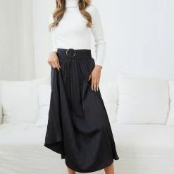 Desire Fabianie Skirt - Black CLOTHING