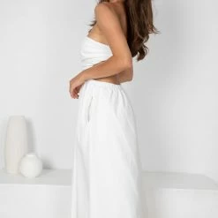 Pink Diamond Fedora Dress - White 11 Pink Diamond Fedora Dress - White