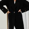 Sunny Girl Fireplace Coat - Black CLOTHING