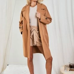 Sunny Girl Fireplace Coat - Camel