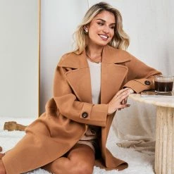 Sunny Girl Fireplace Coat - Camel 12 Sunny Girl Fireplace Coat - Camel