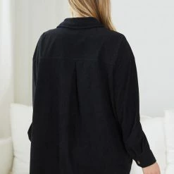 Miracle Fashion Florie Shirt - Black CLOTHING