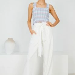 Style State Fracas Top - Blue Multi CLOTHING