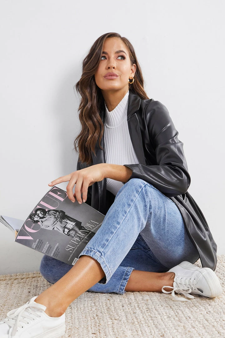 Style Box Furbeena Jacket - Black CLOTHING 8 Style Box Furbeena Jacket - Black CLOTHING