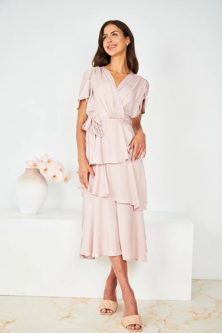 Spicy Sugar CLOTHING Gabbie Dress - Blush 7 Spicy Sugar CLOTHING Gabbie Dress - Blush