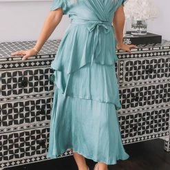 Spicy Sugar Gabbie Dress - Teal 12 Spicy Sugar Gabbie Dress - Teal