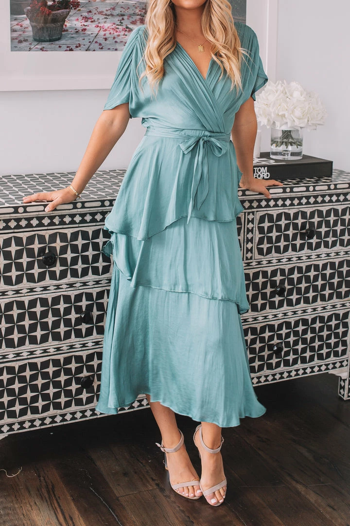 Spicy Sugar Gabbie Dress - Teal 6 Spicy Sugar Gabbie Dress - Teal