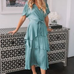 Spicy Sugar Gabbie Dress - Teal 15 Spicy Sugar Gabbie Dress - Teal