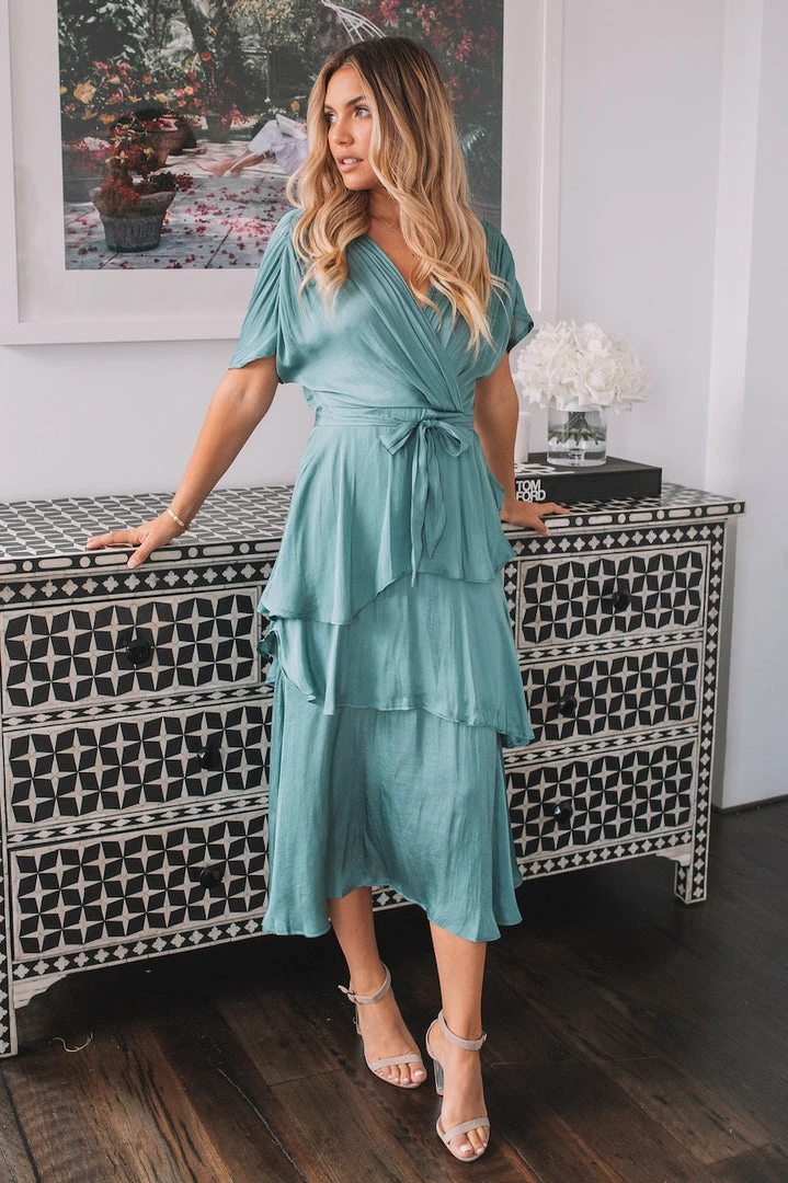 Spicy Sugar Gabbie Dress - Teal 9 Spicy Sugar Gabbie Dress - Teal