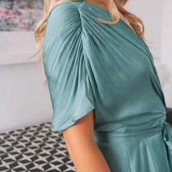Spicy Sugar Gabbie Dress - Teal 11 Spicy Sugar Gabbie Dress - Teal