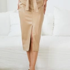 Style State Gaelle Skirt - Camel CLOTHING