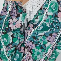 Style Box Gardner Top - Green Floral