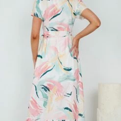 Style Box Genakar Dress - White Print