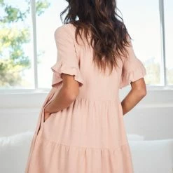 Style Box CLOTHING Georgiana Dress - Light Pink 9 Style Box CLOTHING Georgiana Dress - Light Pink