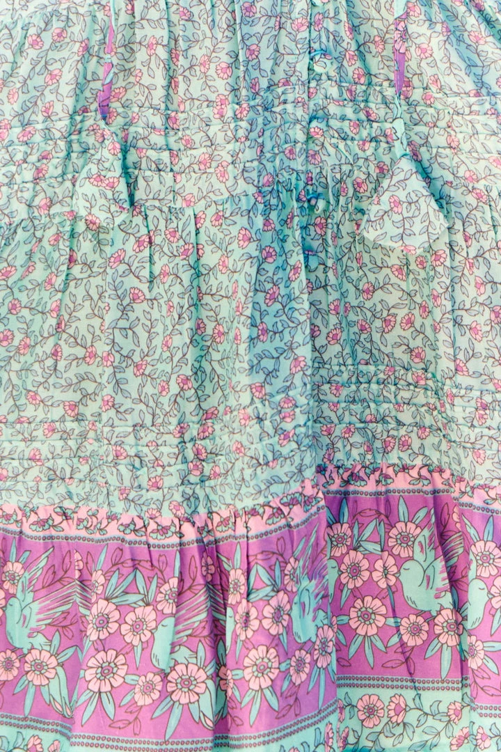 Jaase Gigi Mini Dress - Aqua Print 6 Jaase Gigi Mini Dress - Aqua Print