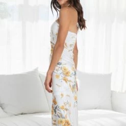 Wild Ginger Ginerva Dress - White Floral CLOTHING