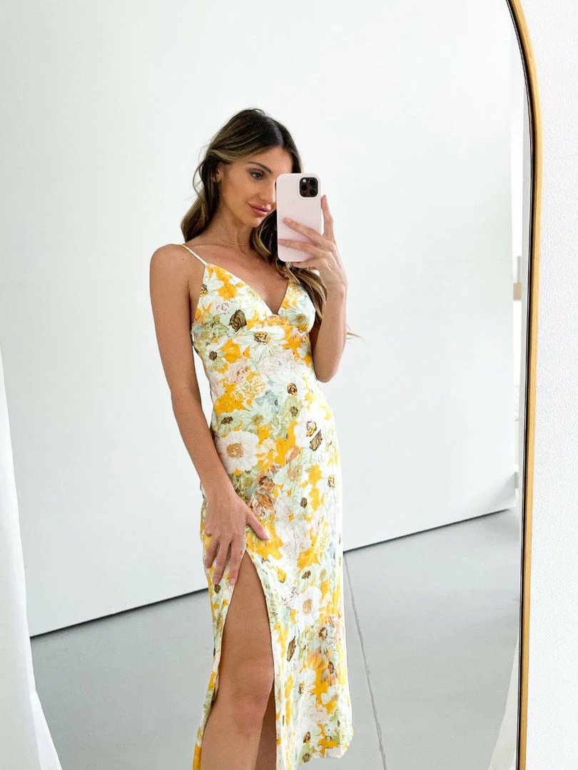 Evermore Fashion Gwendolen Dress - Floral Print CLOTHING 7 Evermore Fashion Gwendolen Dress - Floral Print CLOTHING