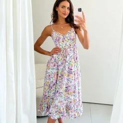 Evermore Fashion Haidee Dress - White Floral