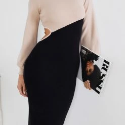 Style Box Haley Knit Dress - Multi CLOTHING