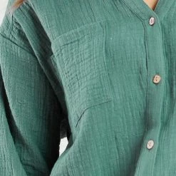 Style Box CLOTHING Helenus Shirt - Green 15 Style Box CLOTHING Helenus Shirt - Green