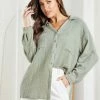 Style Box CLOTHING Helenus Shirt - Sage 1 Style Box CLOTHING Helenus Shirt - Sage