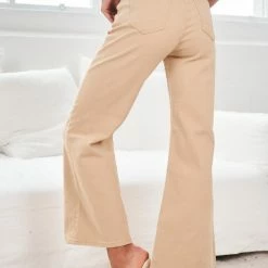 Paper Heart CLOTHING Hollie Pants - Light Tan