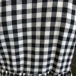 Ebby And I Breonna Dress - Black Gingham