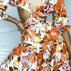 Wild Ginger Victoria Dress - Blush Floral CLOTHING