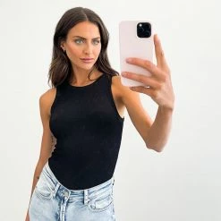 Sunny Girl Lisanne Top - Black