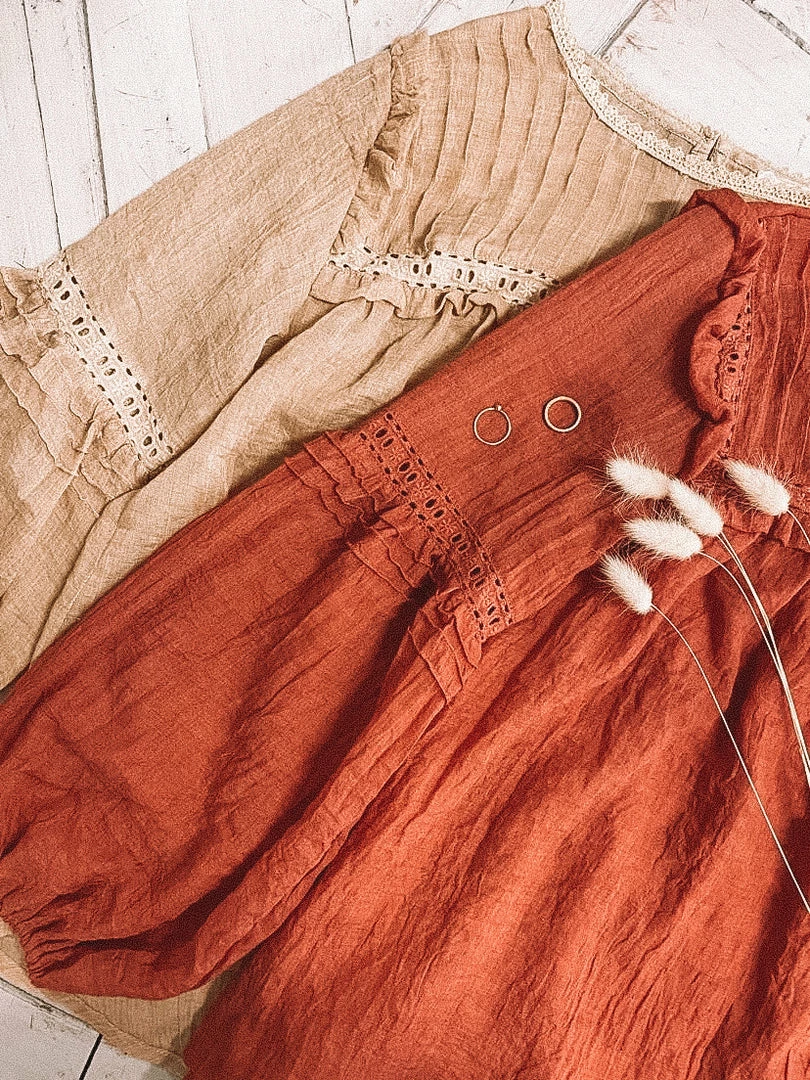 Rock Denim Honduras Top - Sand 6 Rock Denim Honduras Top - Sand