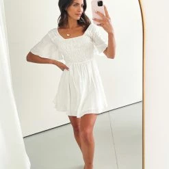 Willo Fashion CLOTHING Roxy Dress - White