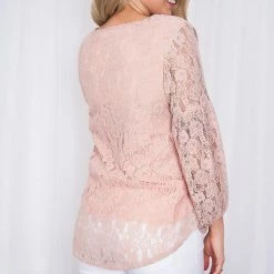 Miracle Fashion Trina Top - Blush CLOTHING 9 Miracle Fashion Trina Top - Blush CLOTHING