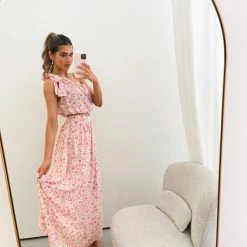 Pink Diamond Belen Top - Pink Floral