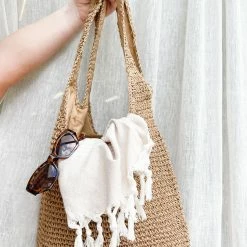 Alibaba Accessories Saunton Beach Bag - Brown