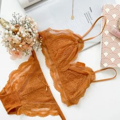Alibaba CLOTHING Benedetta Bralette - Mustard