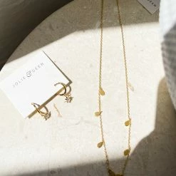 Jolie & Deen Zara Earrings - Gold Accessories