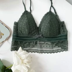 Alibaba CLOTHING Adalina Bralette - Dark Khaki 10 Alibaba CLOTHING Adalina Bralette - Dark Khaki