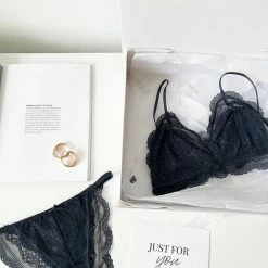 Alibaba CLOTHING Benedetta Bralette - Navy 8 Alibaba CLOTHING Benedetta Bralette - Navy