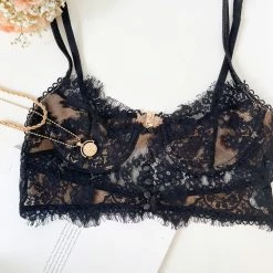 Alibaba Concettina Bralette - Black CLOTHING