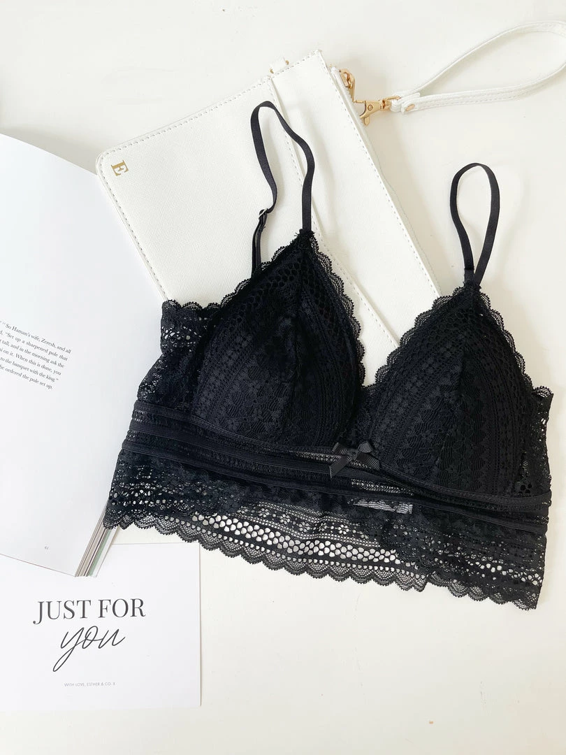 Alibaba Adalina Bralette - Black CLOTHING 4 Alibaba Adalina Bralette - Black CLOTHING