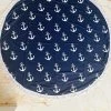 Alibaba Anchor Towel - Blue Print